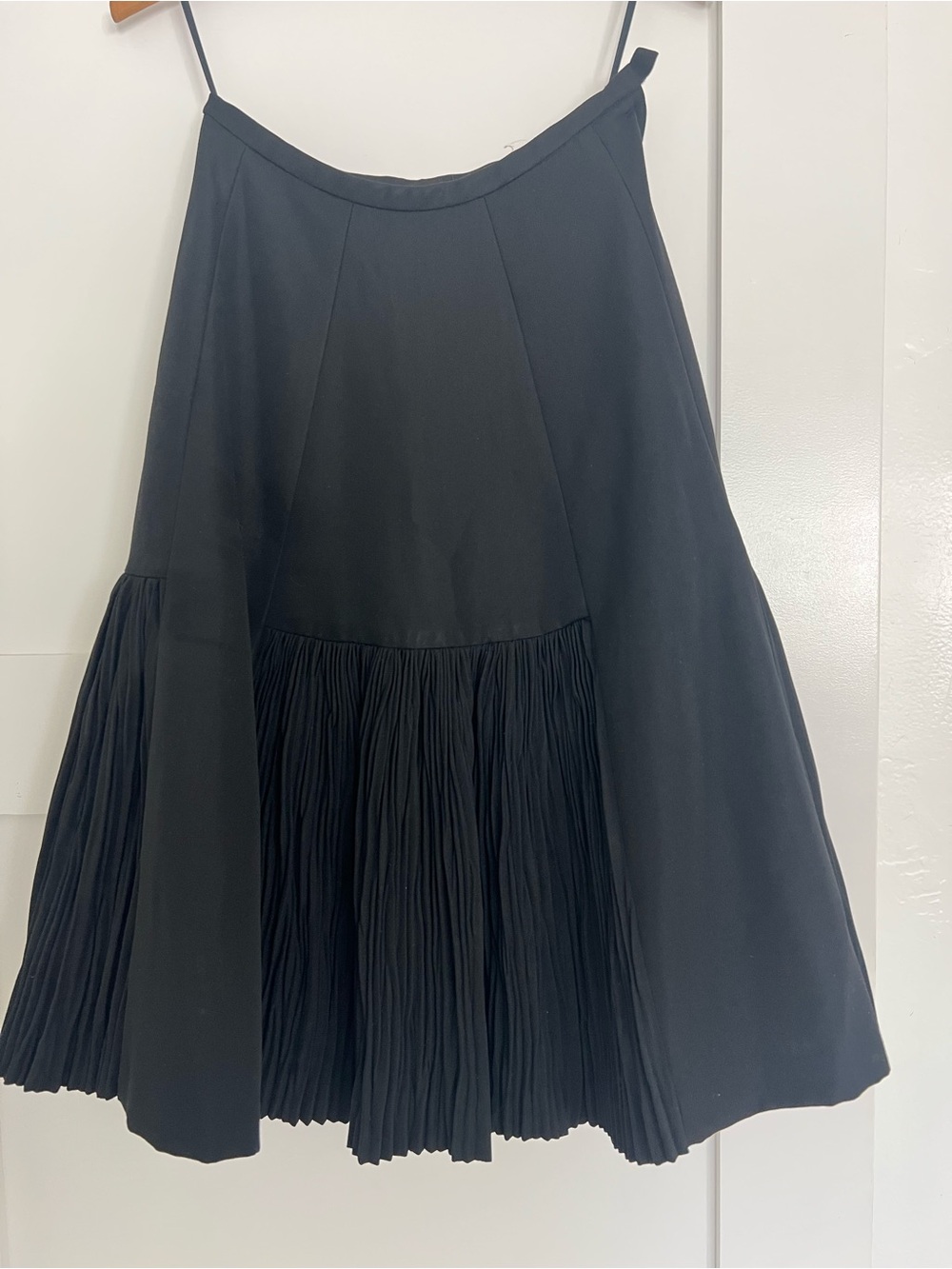 Vintage 1989 Comme des Garcons Black Pleated Skirt - AD1989 Archive